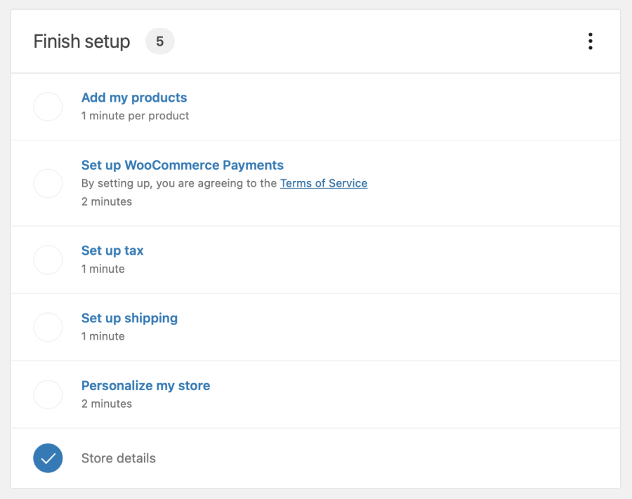 setting up your online store