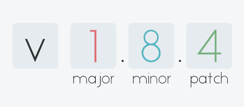 plugin version numbers