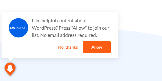 push notification alert
